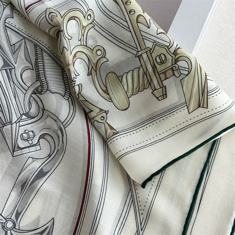 40% Silk 60% Wool Scarf 135x13 - Sewing Hemming 评论和价格