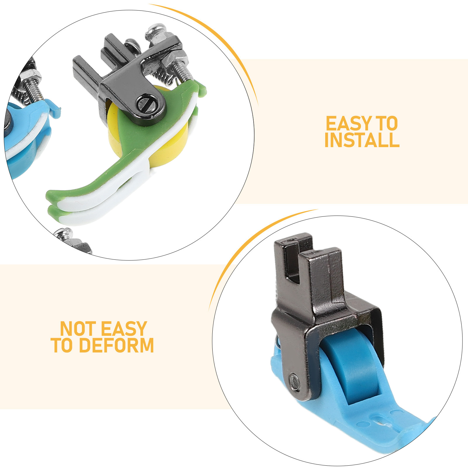 5Pcs Ptfe Sewing Machine Press - Sewing Hemming 评论和价格