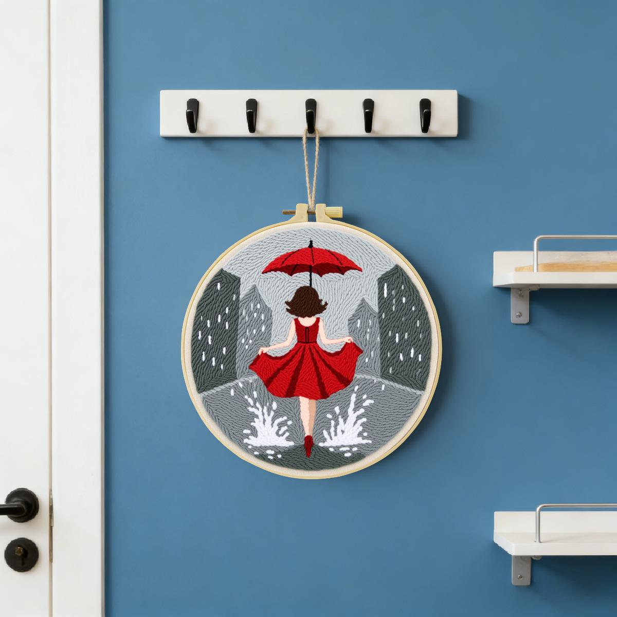 20X20CM/7.87inch Female Punch  - Is Sewing Textile Art 评论和价格