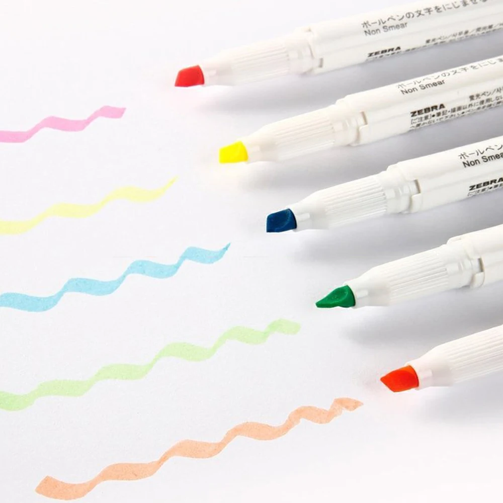 4pcs Japan Zebra Highlighter S - Zebra Pen Mildliner 评论和价格