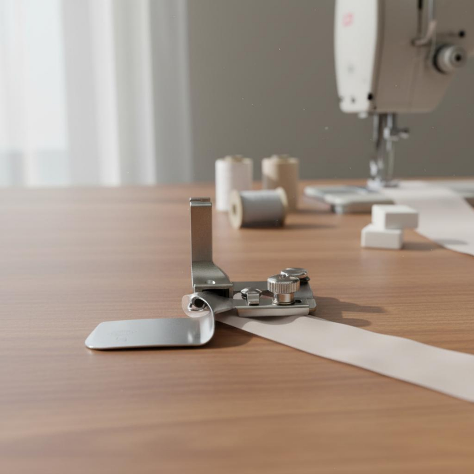 Curved Hem Presser Foot Long-L - Sewing Hemming 评论和价格