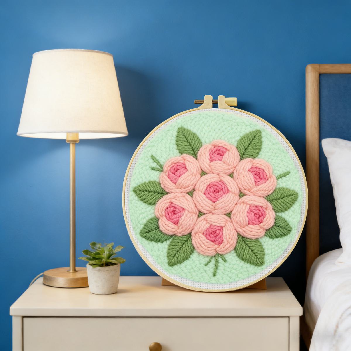 20X20CM/7.87inch Flower Punch  - Is Sewing Textile Art 评论和价格